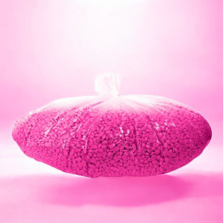 HARD WAX MEDIUM CREAMY VERSATILE SPARKLY FUCHSIA 26.4lbs