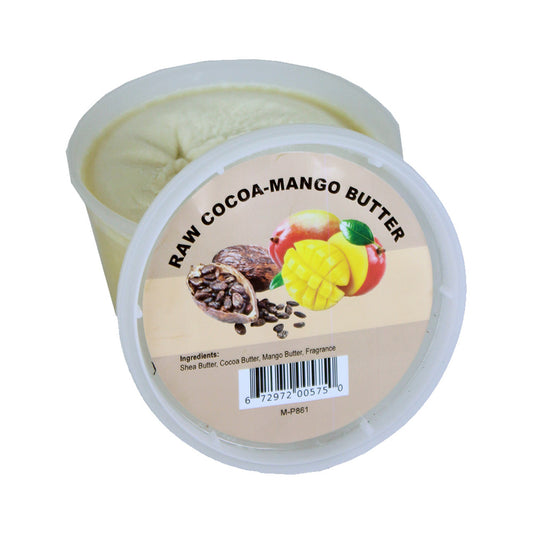 Raw cocoa mango butter