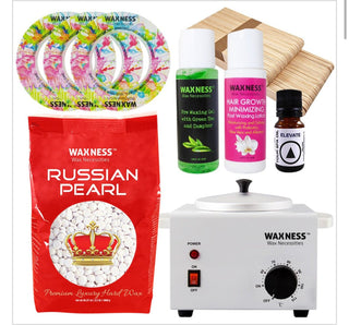Aromatherapy Russian Pearl Hard Wax Kit – 2.2 lb / 1 kg Wax Bag