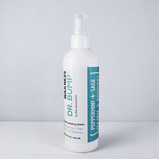 DR. BUMP NATURAL PRE-POST WAXING LOTION WITH PEPPERMINT, SAGE, TEA TREE AND ROSEMARY 8 FL OZ / 235.5 ML
