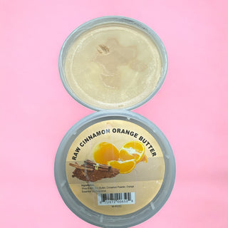 Raw cinnamon orange butter