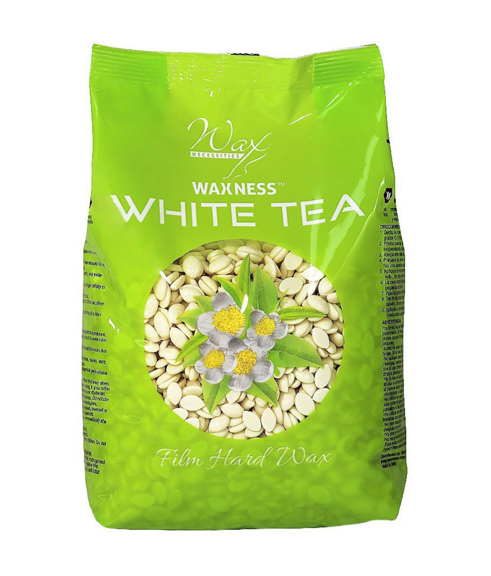 WHITE TEA CREAM FILM HARD WAX BEADS2.2lb