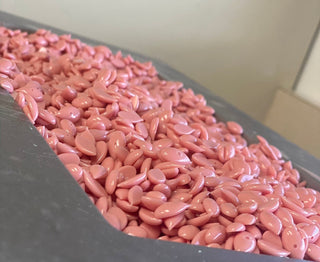 Waxbyyeni The Rose- pink creamy hard wax 1lb