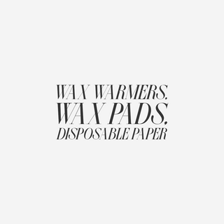Wax Warmers/Wax Pads/ Disposable Paper