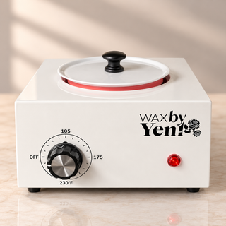 14 oz Professional Hard Wax Warmer by WaxbyYeni | Adjustable Temperature Wax Pot for Beads and Tins