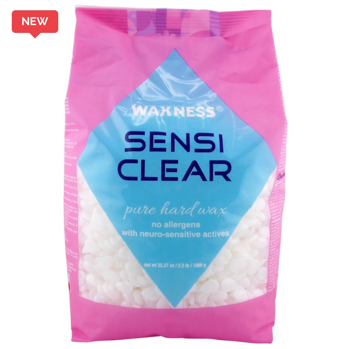 SENSI CLEAR ROSIN FREE HARD WAX 2.2 LB / 1 KG