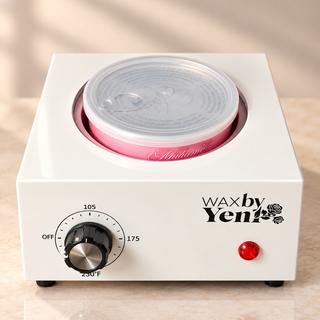 14 oz Professional Hard Wax Warmer by WaxbyYeni | Adjustable Temperature Wax Pot for Beads and Tins