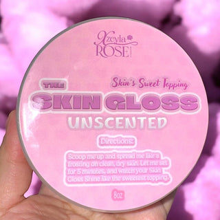 The skin gloss – unscented 8oz