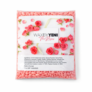 Waxbyyeni The rose -Pink Hard wax 8oz sample size