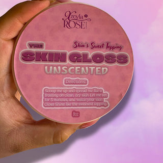 The skin gloss – unscented 8oz