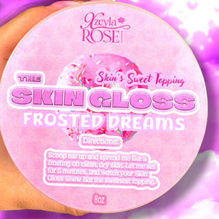 The skin gloss- Frosted Dreams 8 oz