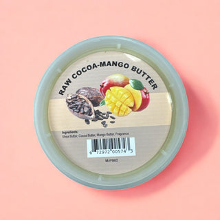 Raw cocoa mango butter