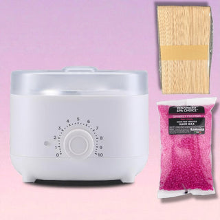 Heat + Wax Kit 500ml wax warmer + wax bag + 50 sticks