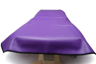 Purple wax pad with black border Full coverage 2 yards