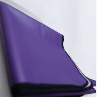 Purple wax pad with black border Full coverage 2 yards