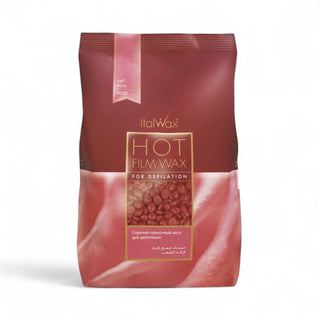 Red package of ItalWax Hot Film Wax on a white background