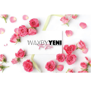 Wax by Yeni Natural Edition rose-scented depilatory hair removal wax beads for smooth, gentle waxing