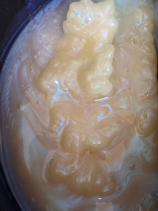 Example of Waxness Blueberry Milk Thermochromic Rosin-Free Hard Wax