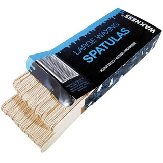 Waxness Body Waxing — Wooden Spatula Applicators (100 Pack)