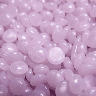 Close up of Waxness Purple Jasmine — Demi Creamy No Rosin Hard Wax Beads