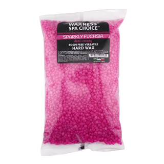 Bag of Waxness Sparkly Fuchsia — Medium Creamy Versatile Hard Wax Beads