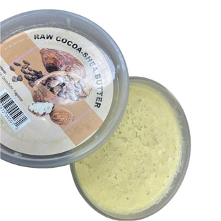 Raw cocoa shea butter